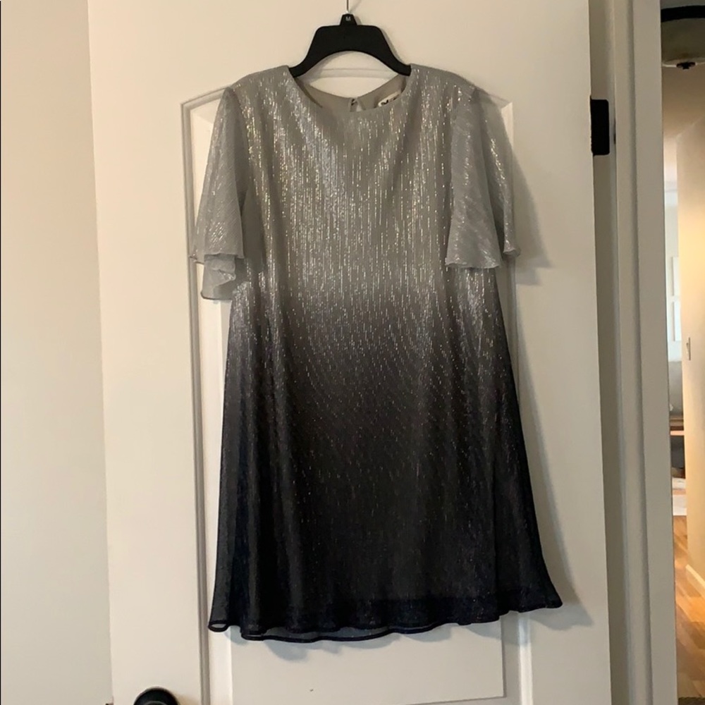 Black and silver shimmery Show me your mumu dress